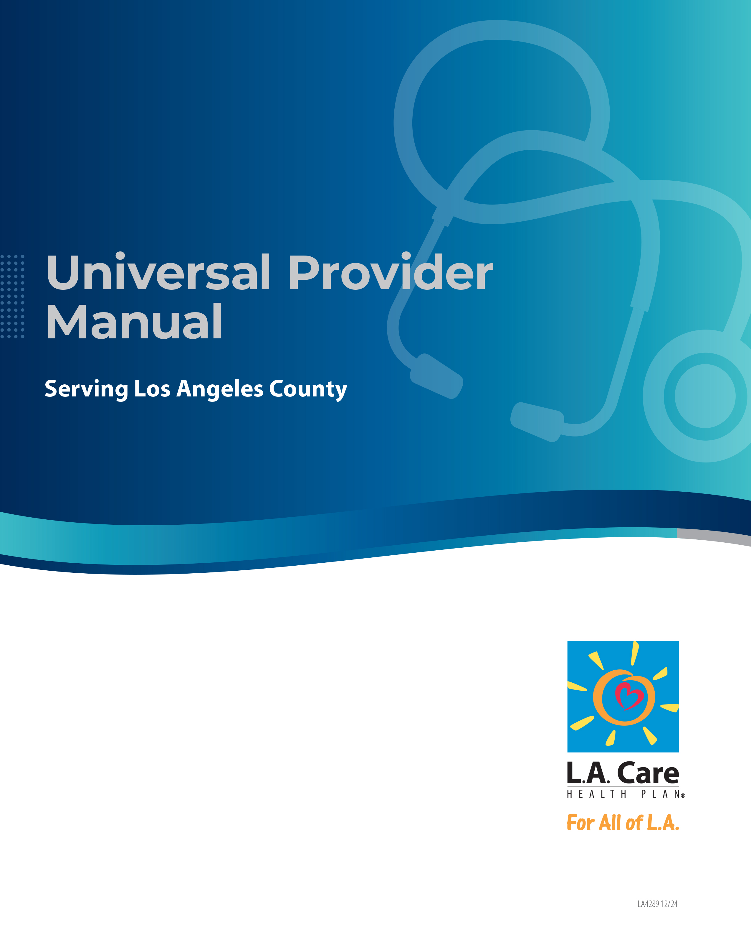 L.A. Care Universal Provider Manual