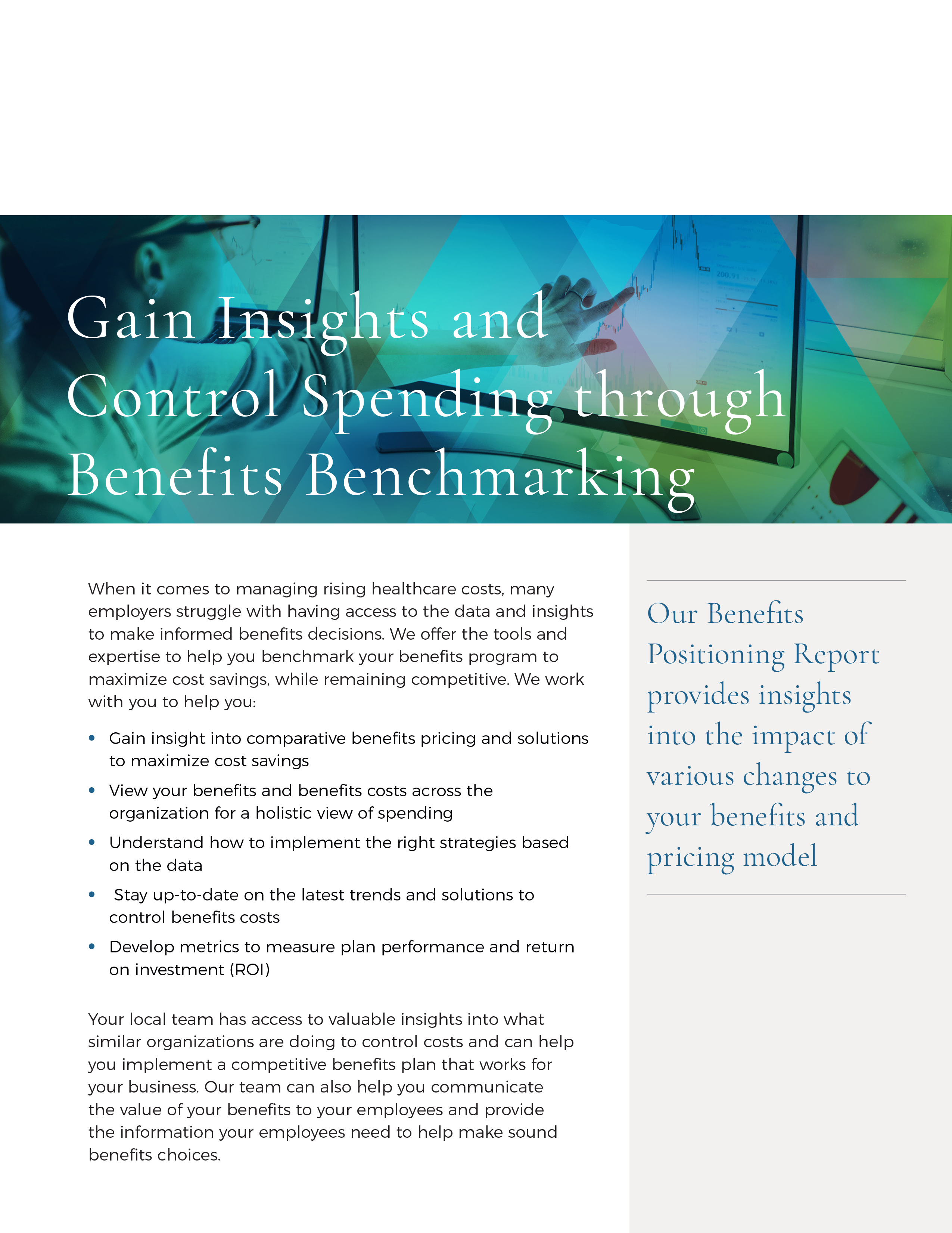 Benefits Benchmarking